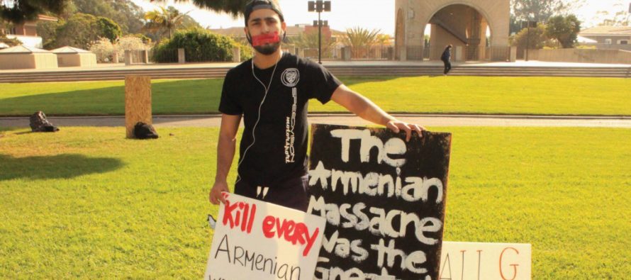 UCSB հայ ուսանողների ասոցիացիան բողոքում է Հայոց Ցեղասպանության ժխտման դեմ